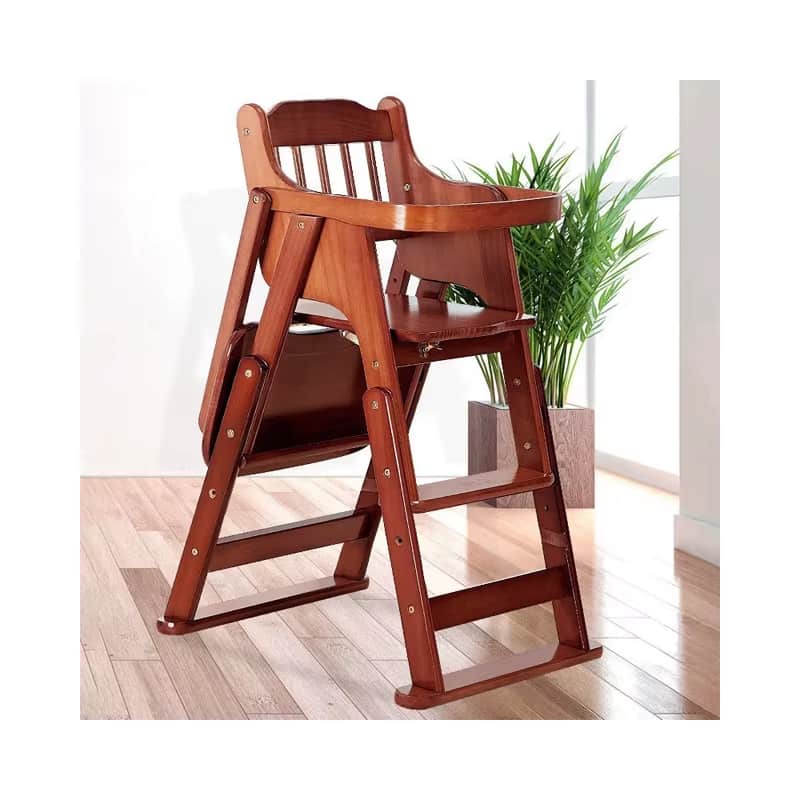 تصویر 1 از صندل چوبی کودکانه رستورانی کاربردی بخش خانواده